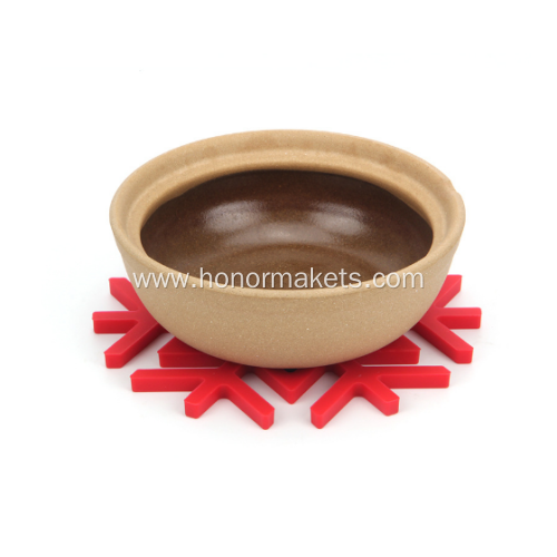 silicone hot pot mat bowl mat